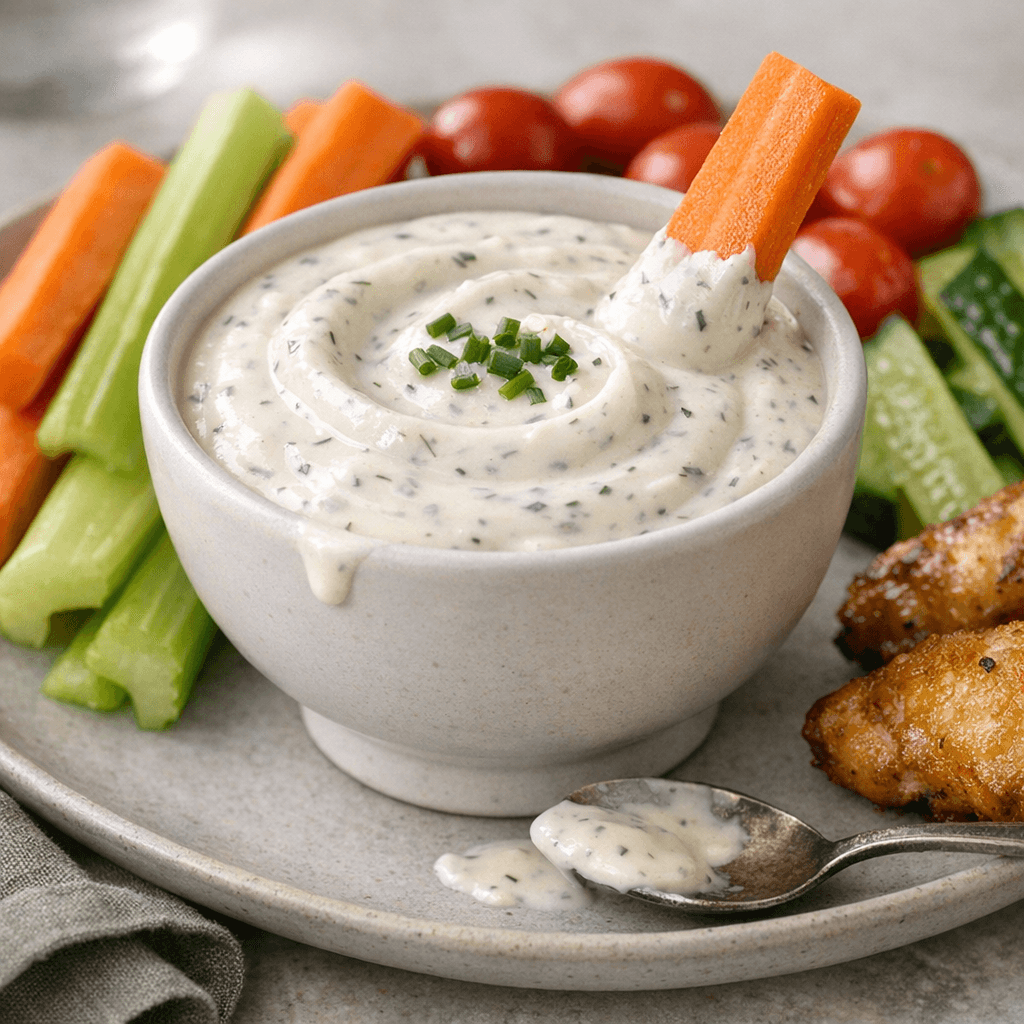 Homemade Ranch Dressing, Thick and Creamy